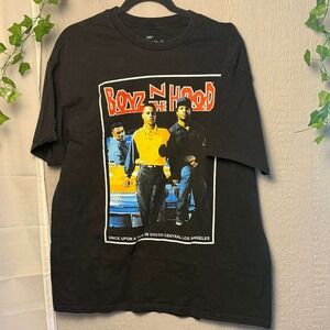 Philcos Boyz N The Hood Movie Graphic Tee Black XL 100% Cotton Unisex Oversized